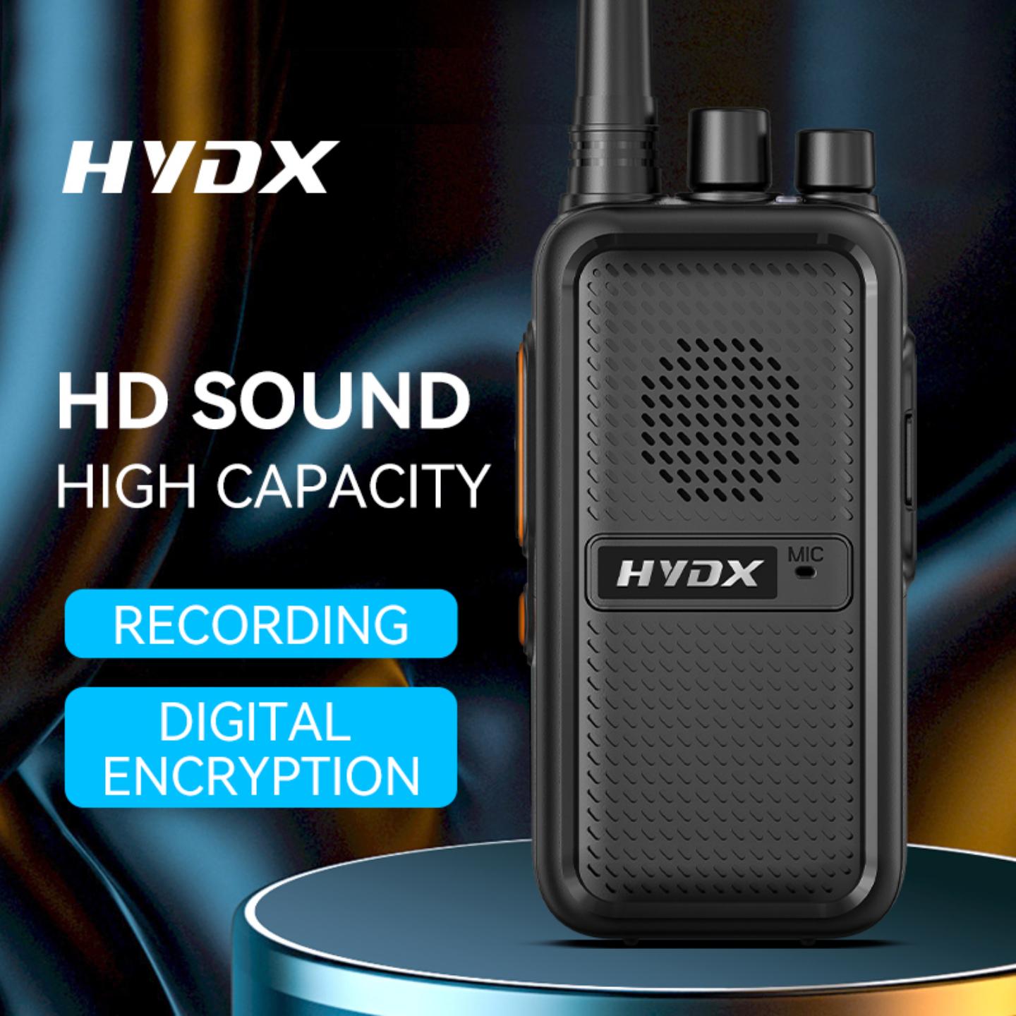 HYDX D500 ハンドヘルドデジタル双方向ラジオ