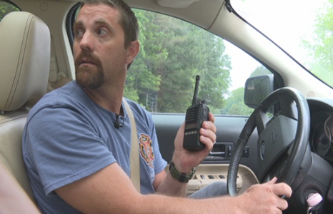エトワ郡の山々が一部の救急隊員の無線と電話の信号を遮断している